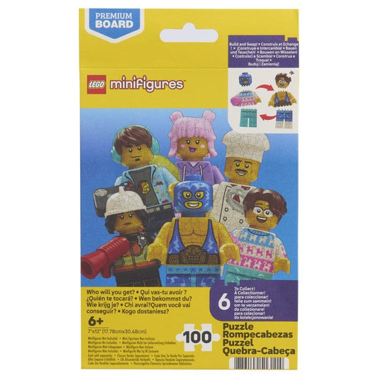 Puzzle sorpresa Minifigures LEGO 100pzs surtido_0