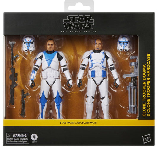 Blister 2 figuras Clone Trooper Dogma & Clone Trooper Hardcase Star Wars 15cm_0