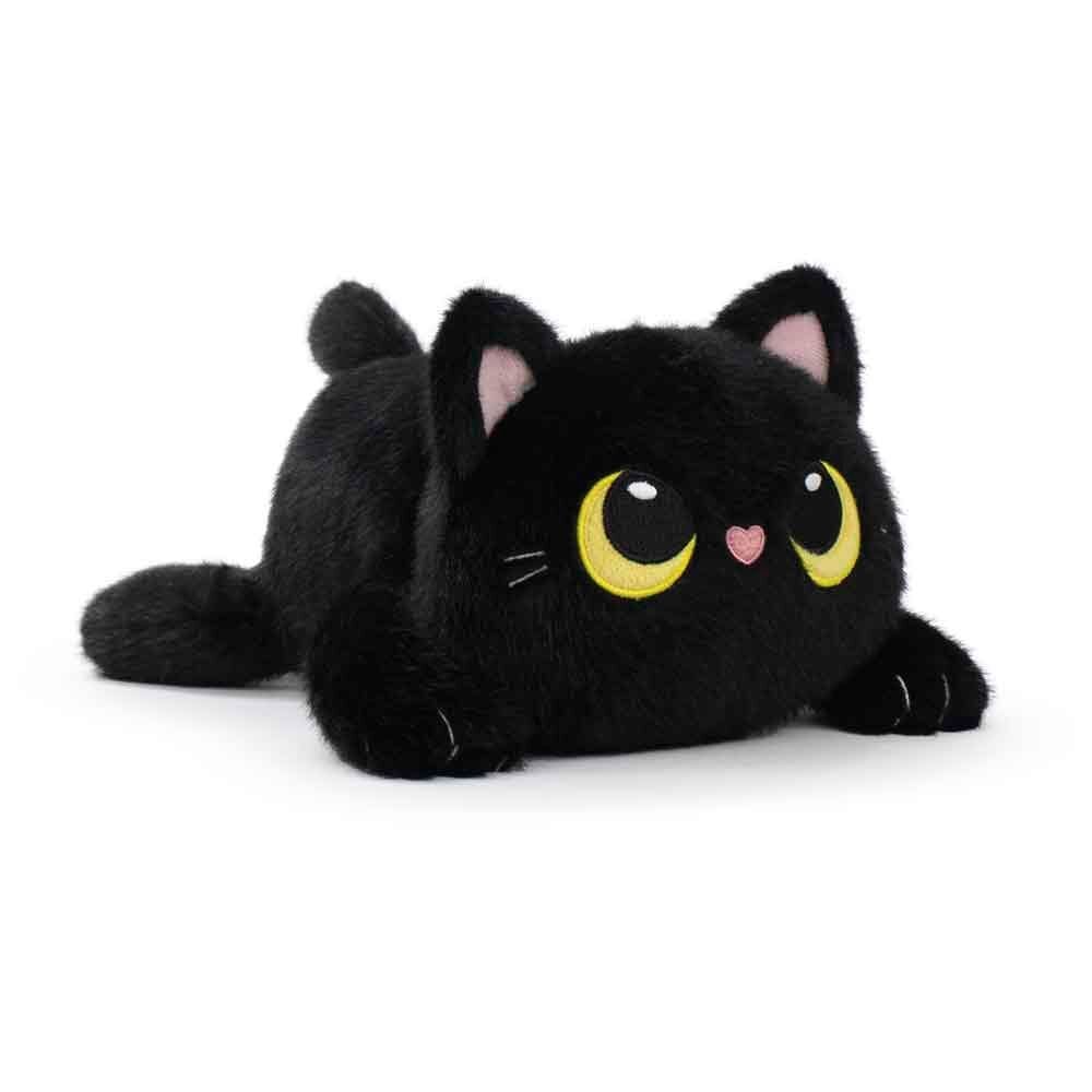 Peluche Black Cat Mushy Friends 28cm_0