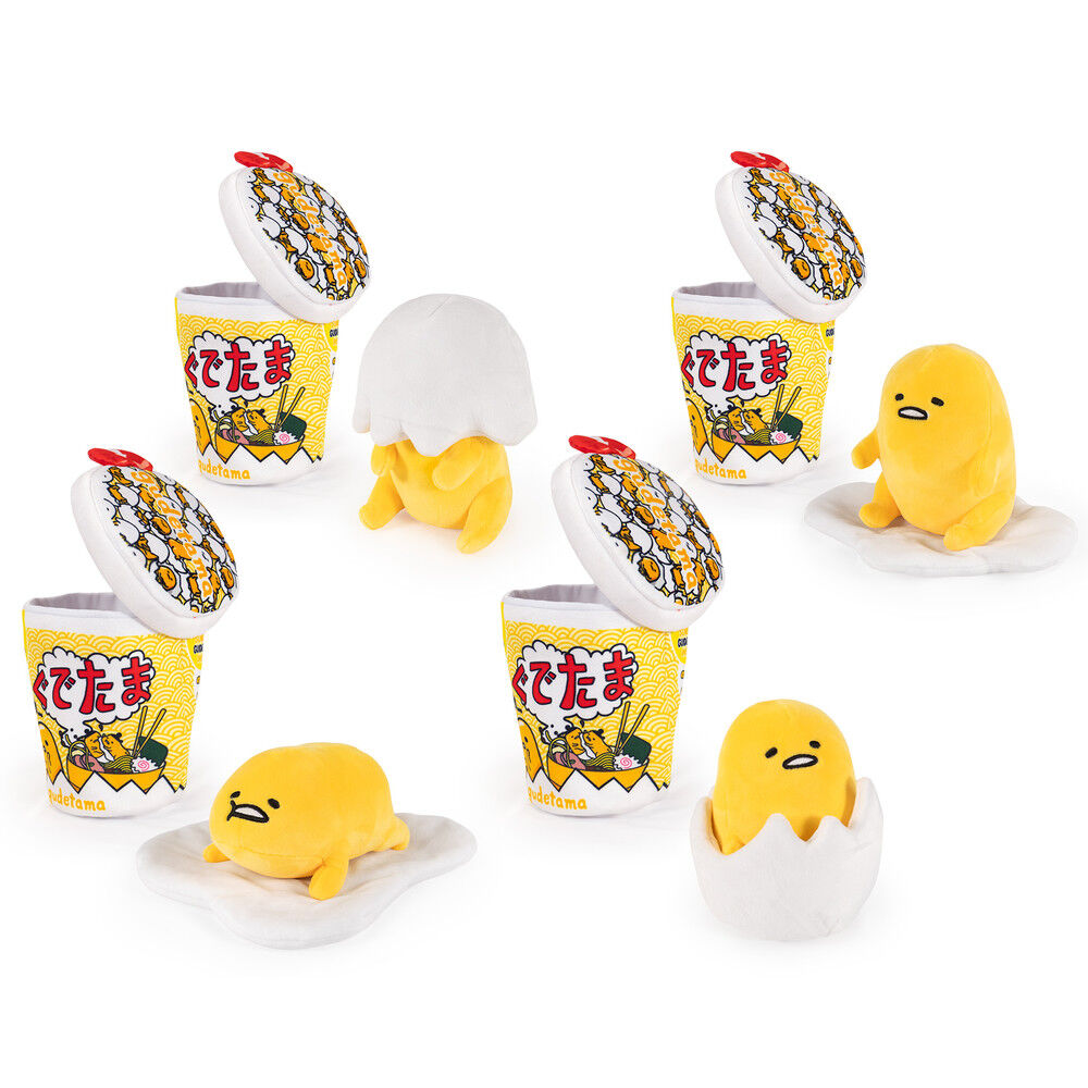 Peluche copa sorpresa Gudetama 26cm surtido_0