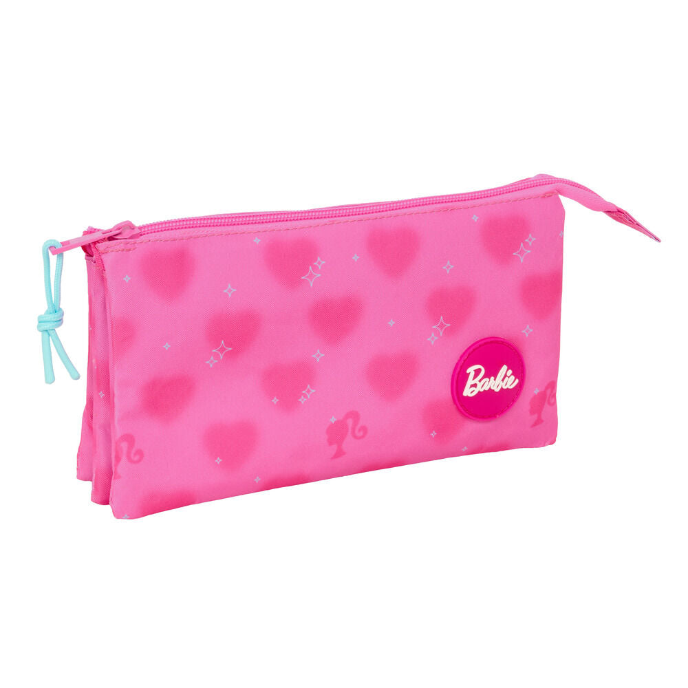 Portatodo Corazones Barbie triple_0
