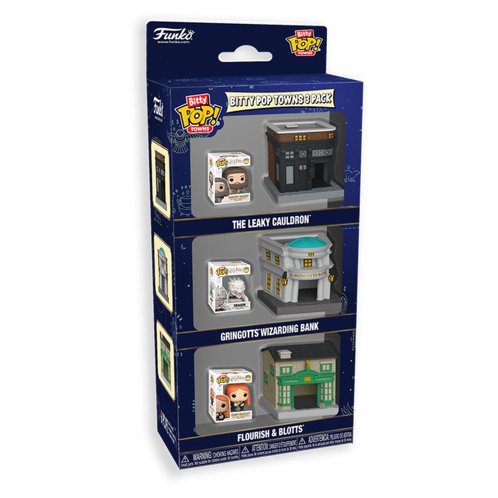 Blister 3 Bitty Pop! Towns Harry Potter_0
