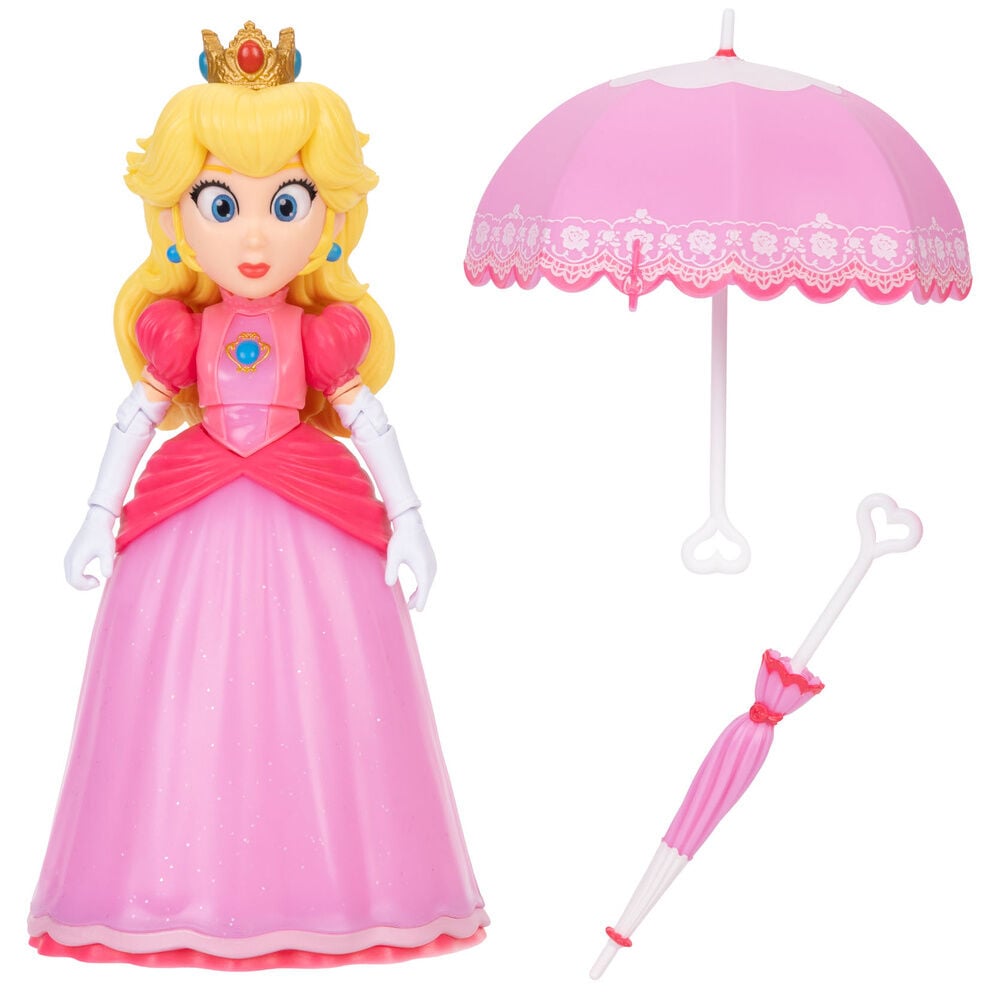 Figura Peach Super Mario Galaxy Movie 13cm_0