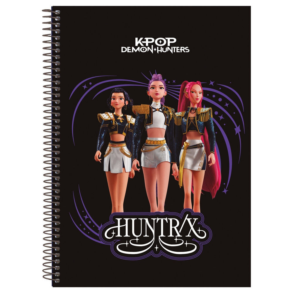 Cuaderno A5 Sound Kpop Demon Hunters_0