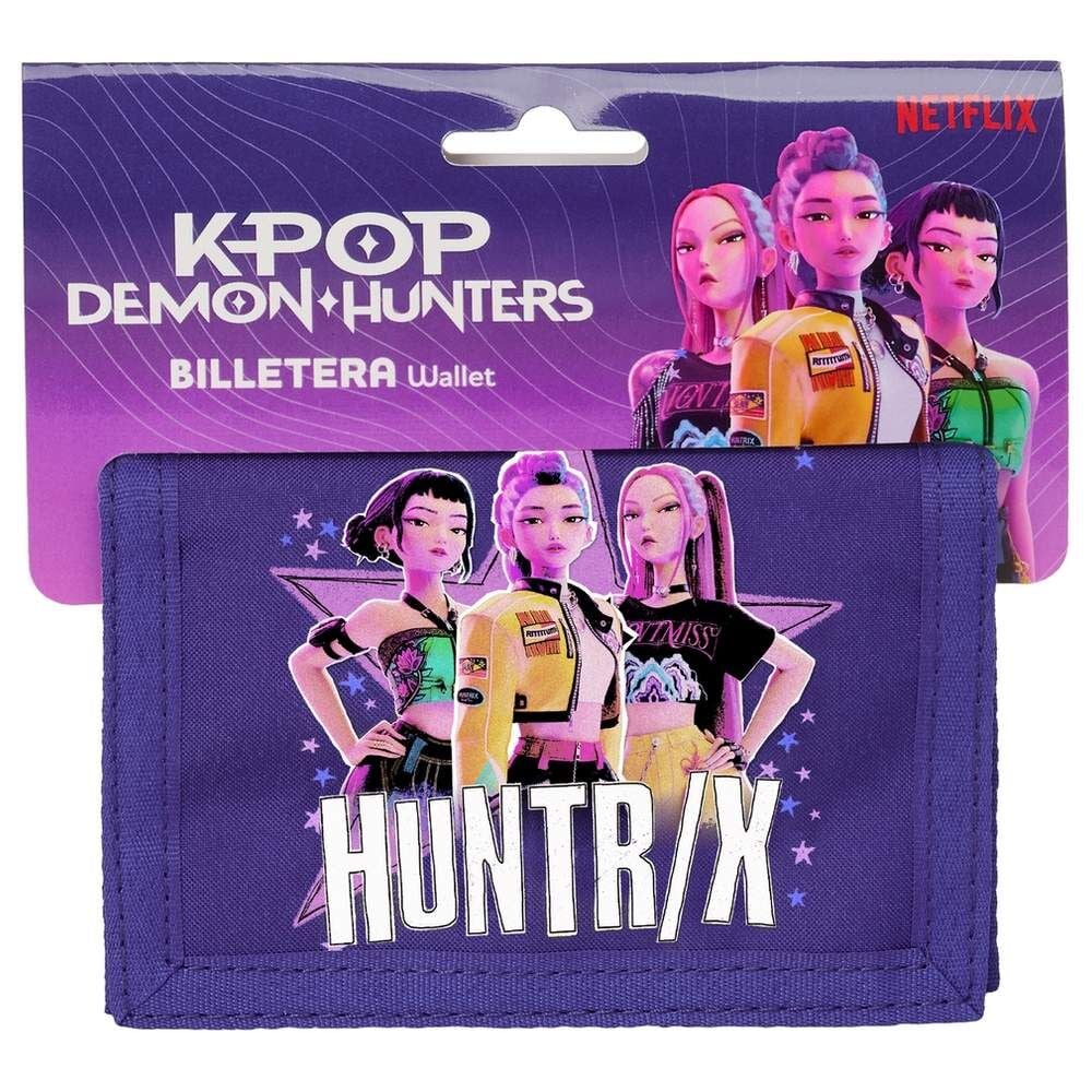 Cartera Figthers Kpop Demon Hunters_0