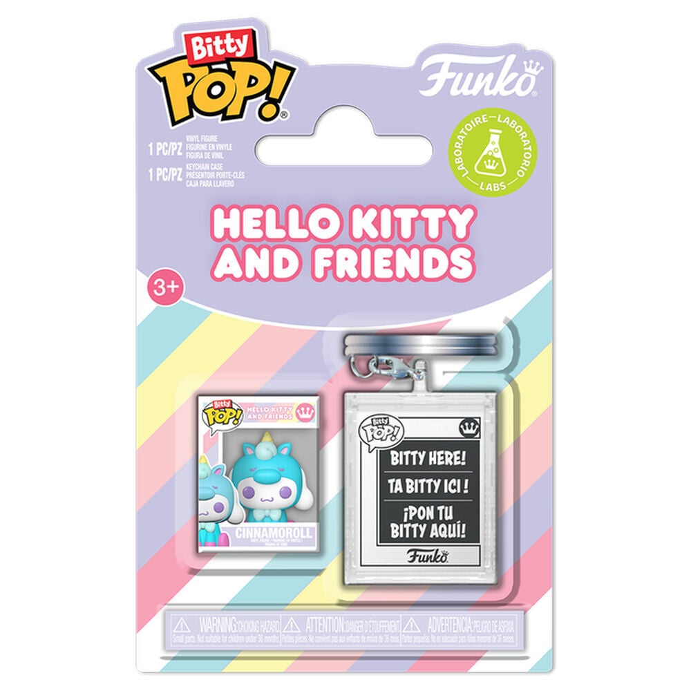 Figura Bitty Pop & Accessories Hello Kitty and Friends Cinnamoroll_0