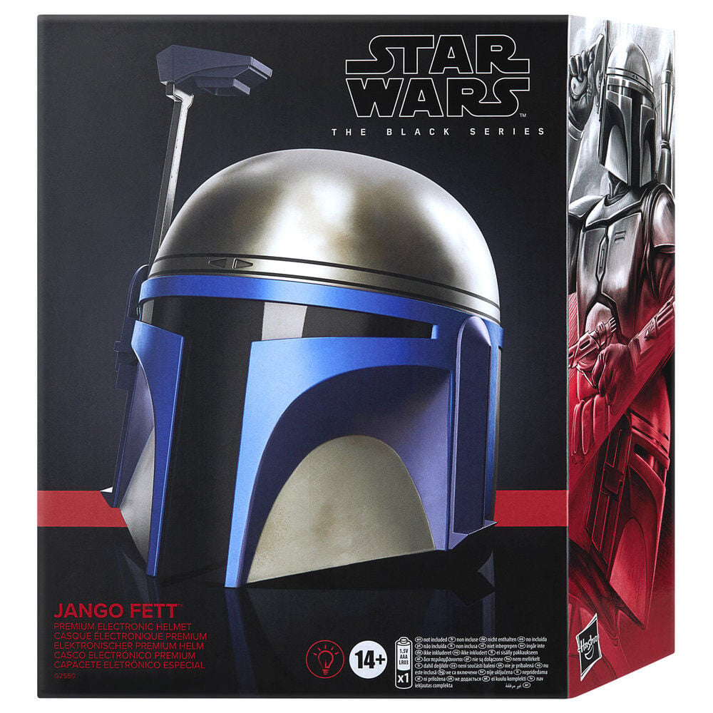 Casco electronico premium Jango Fett Star Wars The Black Series_0