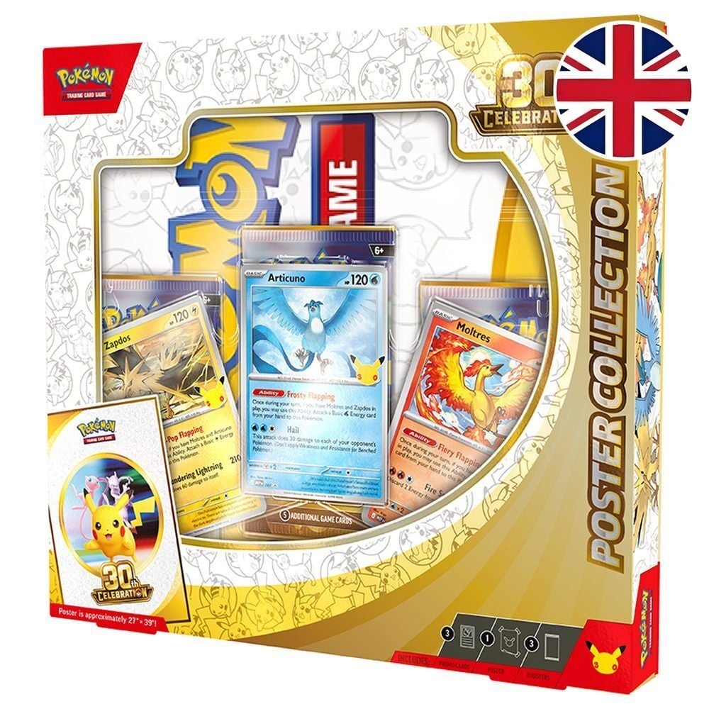 Blister Juego Cartas 30th Aniversario Pokemon Ingles_0
