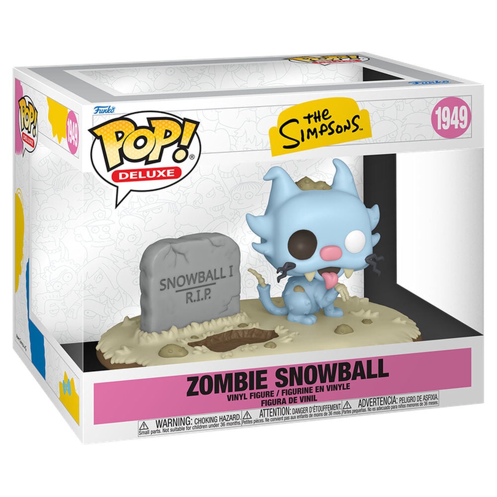 Figura POP Deluxe The Simpsons Zombie Snowball_0