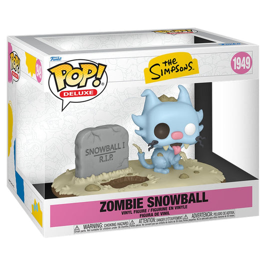 Figura POP Deluxe The Simpsons Zombie Snowball_0