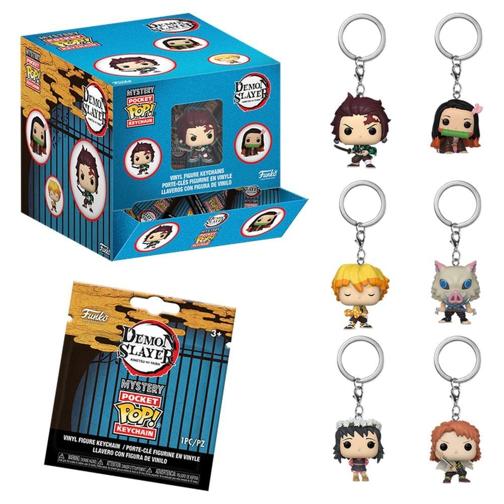 Llavero Pocket POP Mystery Demon Slayer surtido_0