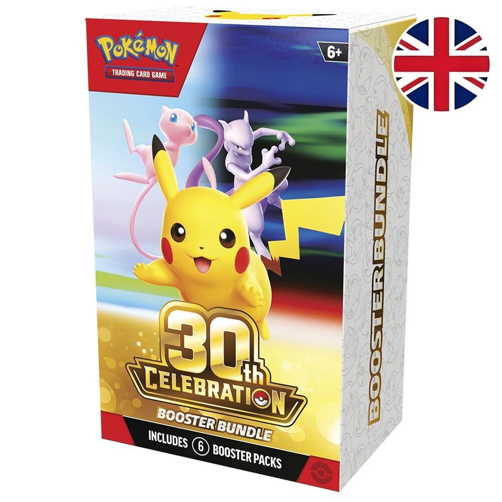 Juego cartas Booster Bundle 30th Aniversario Pokemon Ingles_0