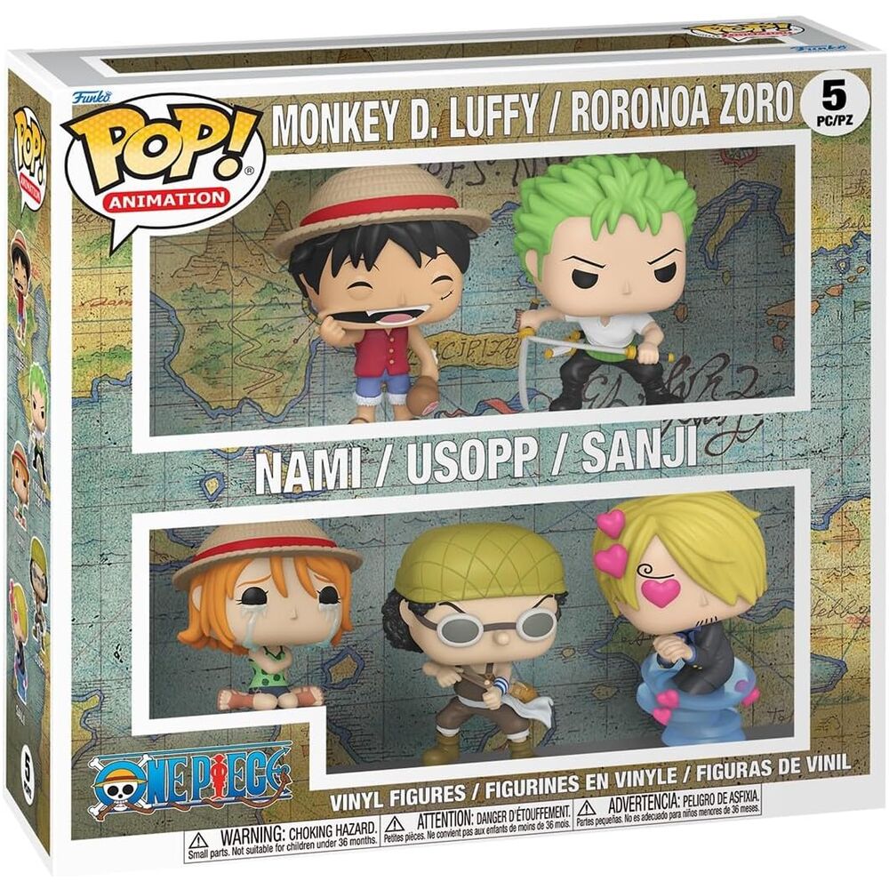 Blister 5 Figuras POP Animation One Piece_0
