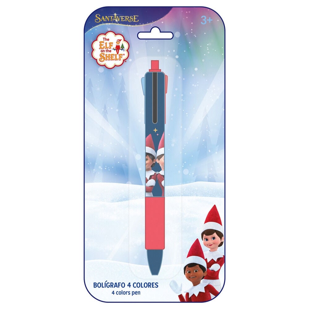 Boligrafo 4 colores Elf On the Shelf_0