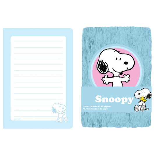 Cuaderno peluche A5 Snoopy_0