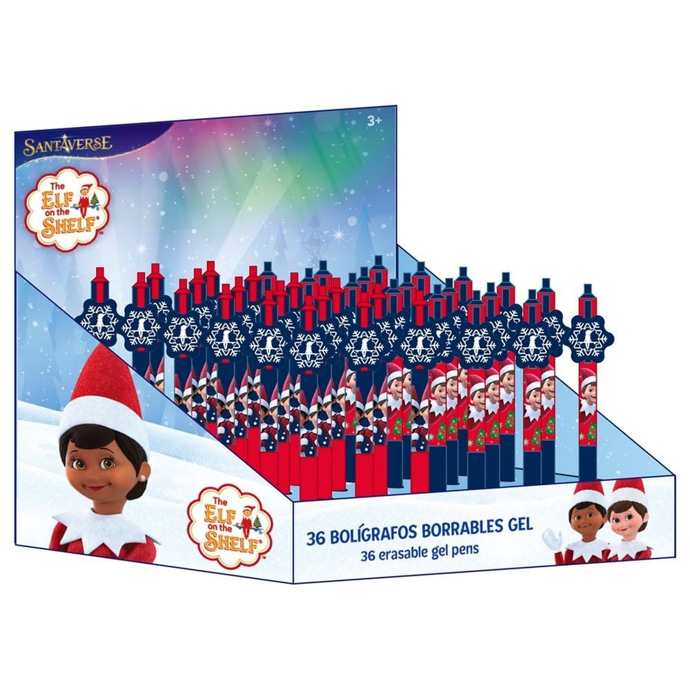 Boligrafo borrable Elf On the Shelf surtido_0