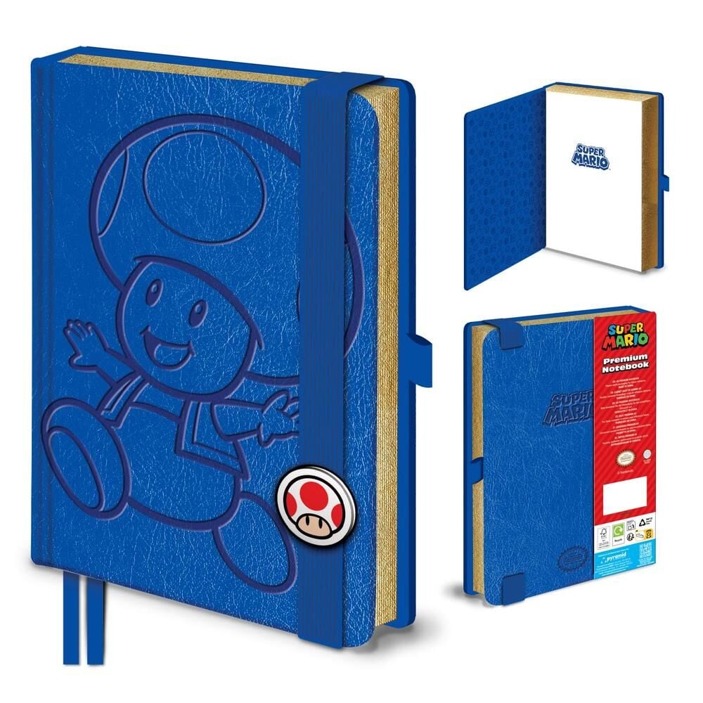 Cuaderno A5 Toad Super Mario_0
