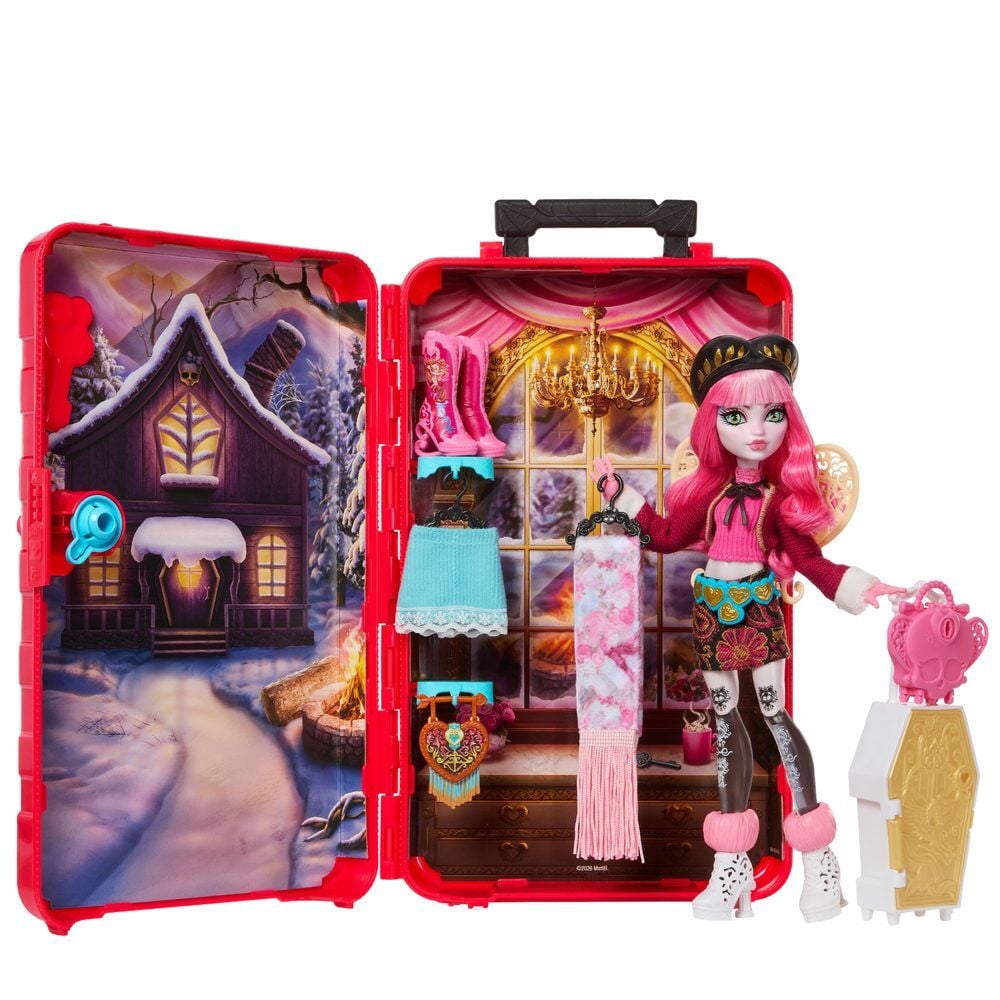 MuÃ±eca Cupid Asteria y Armario Skulltimate Secrets Monster High_0