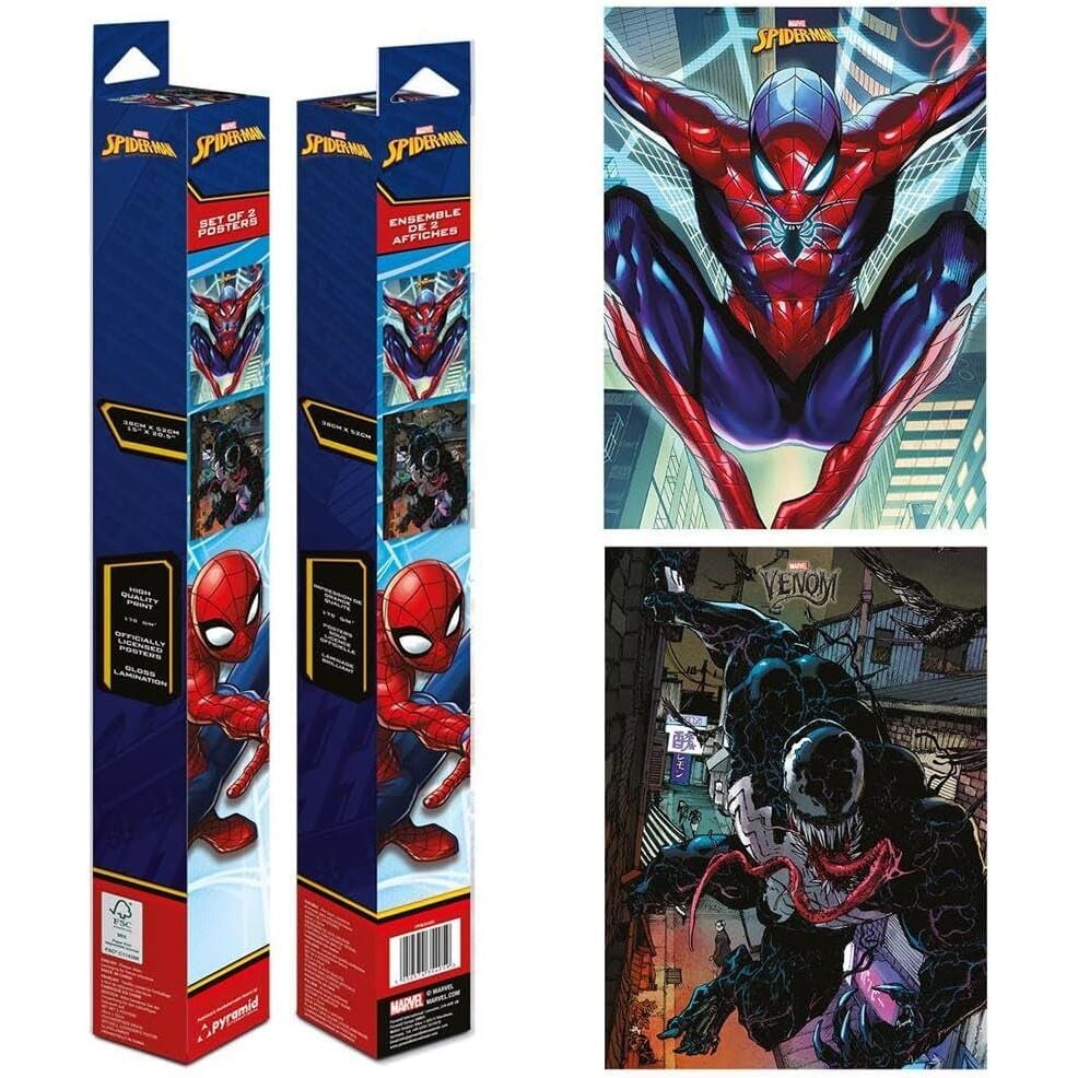 Set 2 posters Spiderman Marvel_0