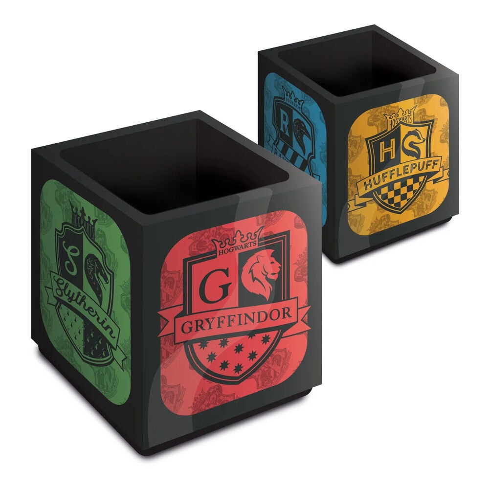 Portalapices cubilete Escudos Harry Potter_0