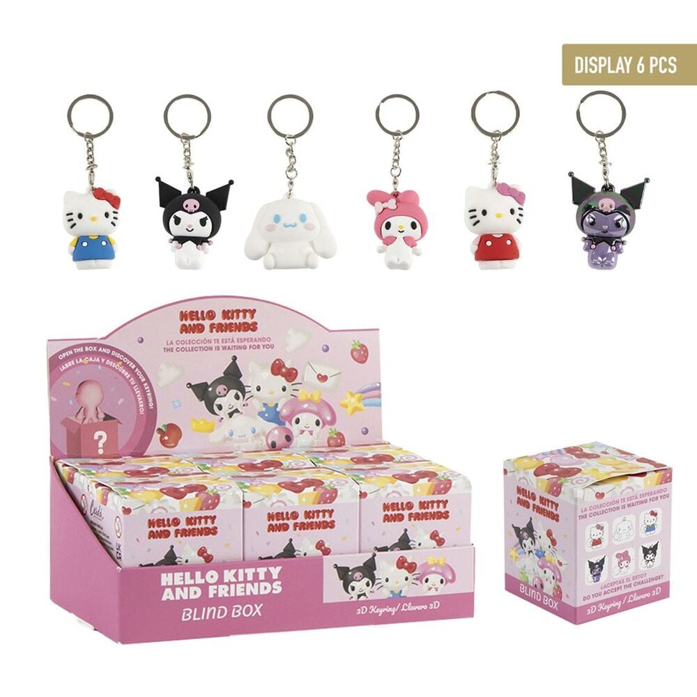 Llavero sorpresa Hello Kitty and Friends surtido_0