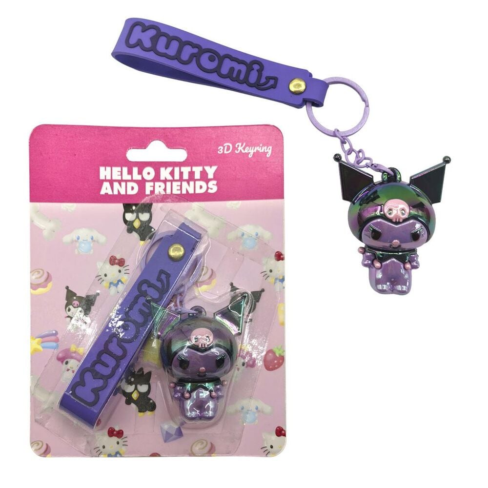 Llavero Kuromi Hello Kitty_0