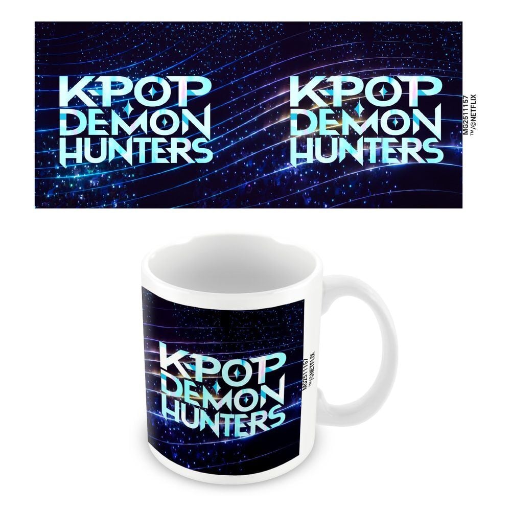 Taza Logo Kpop Demon Hunters 325ml_0