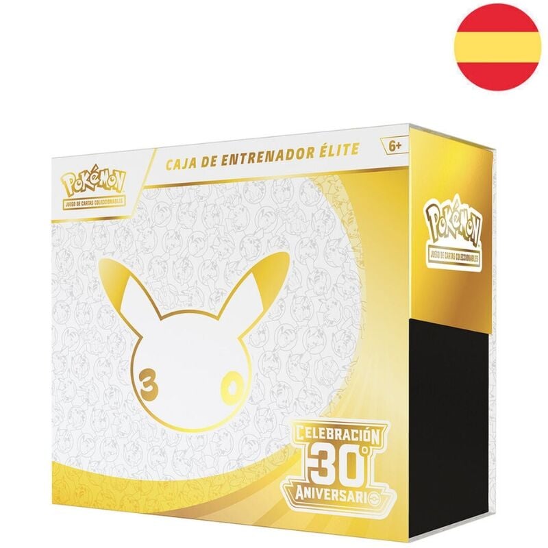 Estuche Entrenador Elite 30th Aniversario cartas Pokemon EspaÃ±ol_0