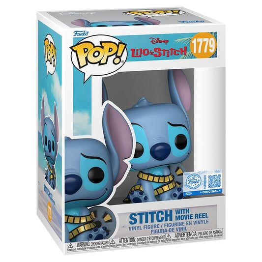 Figura POP Disney Lilo & Stitch - Stitch with Movie Reel Exclusive_0