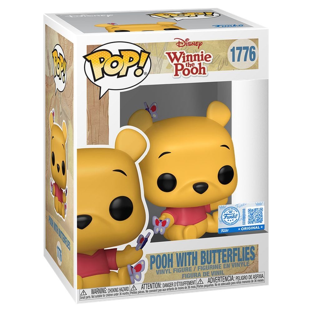 Figura POP Disney Winnie the Pooh - Pooh with Butterflies Exclusive_0