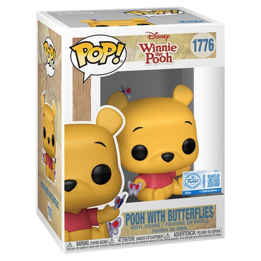 Figura POP Disney Winnie the Pooh - Pooh with Butterflies Exclusive_0