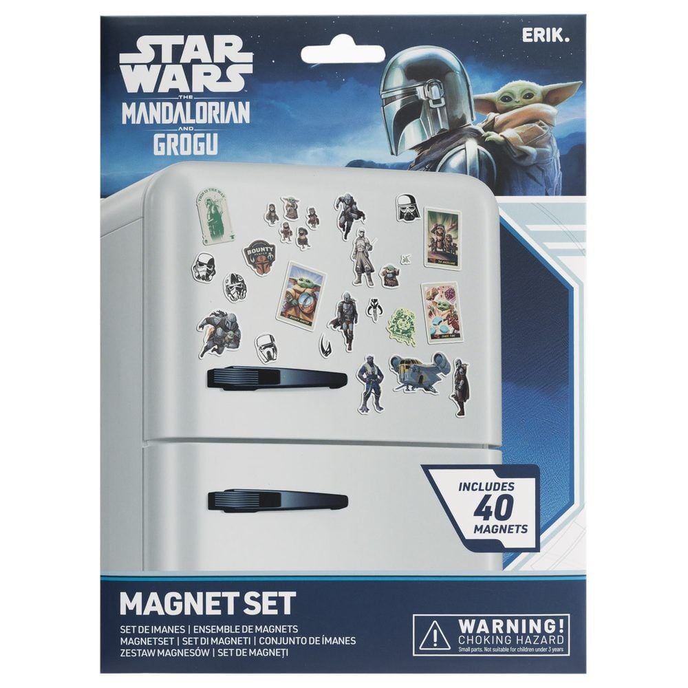 Set imanes troquelados Mandalorian and Grogu Star Wars_0