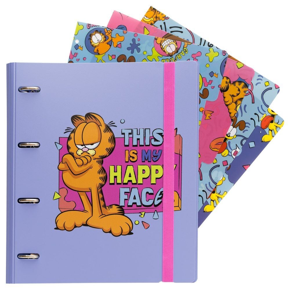 Carpeta 4 anillas Garfield_0
