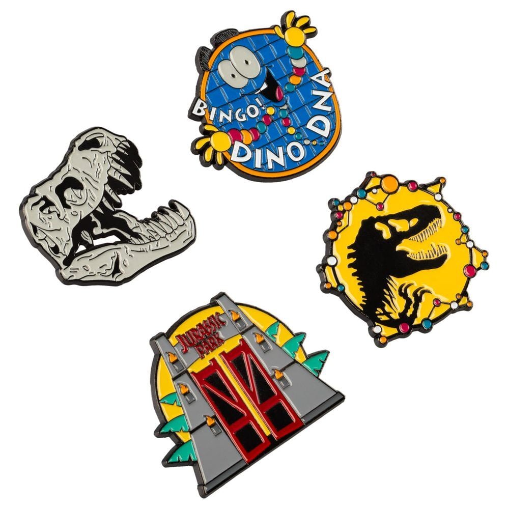 Blister 4 pins Jurassic Park_0
