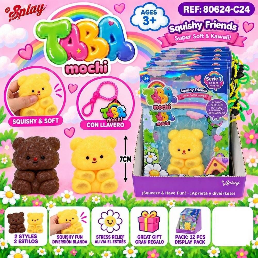 Juguete antiestres Squishy Ositos 7cm surtido_0