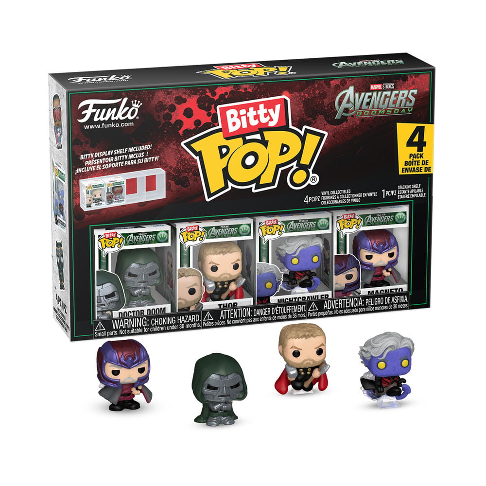 Blister 4 figuras Bitty POP Marvel Studios Avengers Doomsday_0