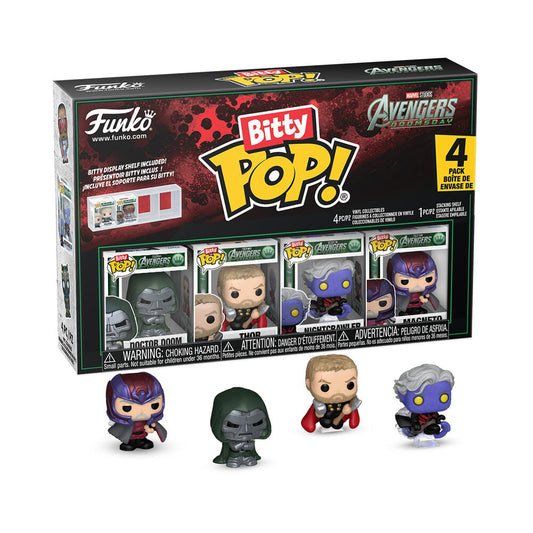 Blister 4 figuras Bitty POP Marvel Studios Avengers Doomsday_0