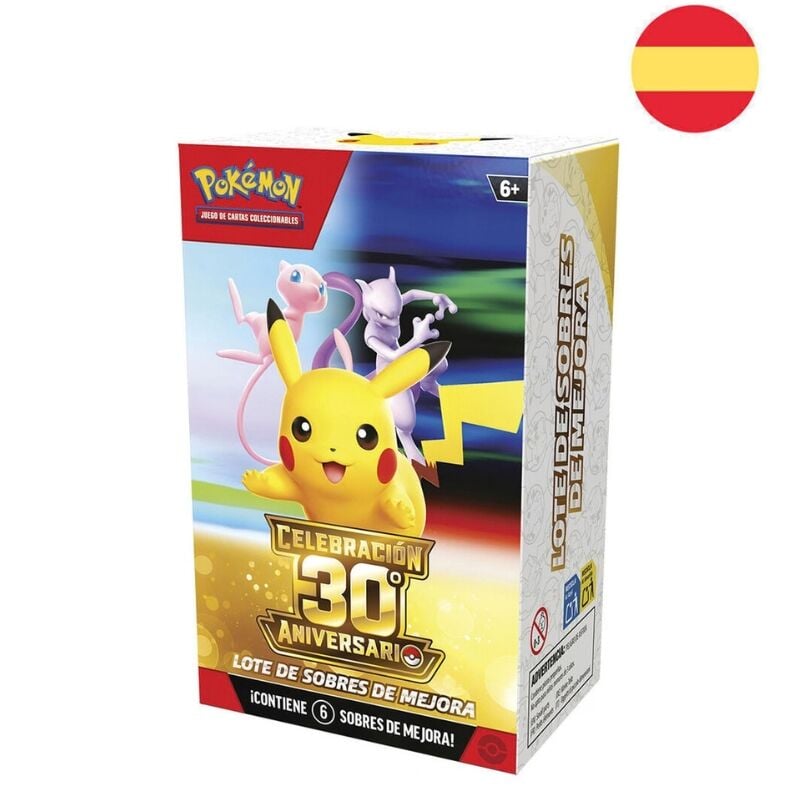 Juego cartas Booster Bundle 30th Aniversario Pokemon EspaÃ±ol_0