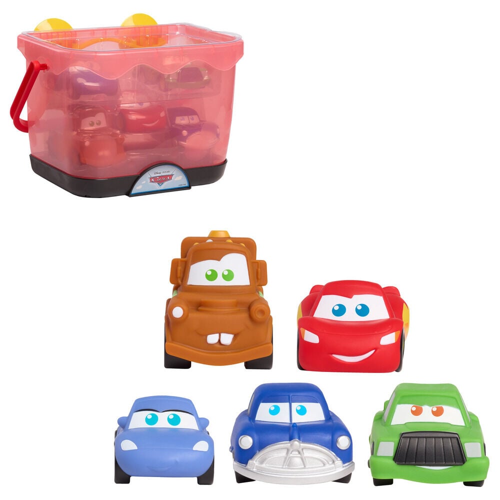 Cesta de baÃ±o coches Cars Disney Pixar_0