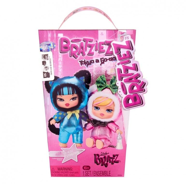 Llavero MuÃ±eca sorpresa Tokyo a Go-Go Series Bratziez surtido_0