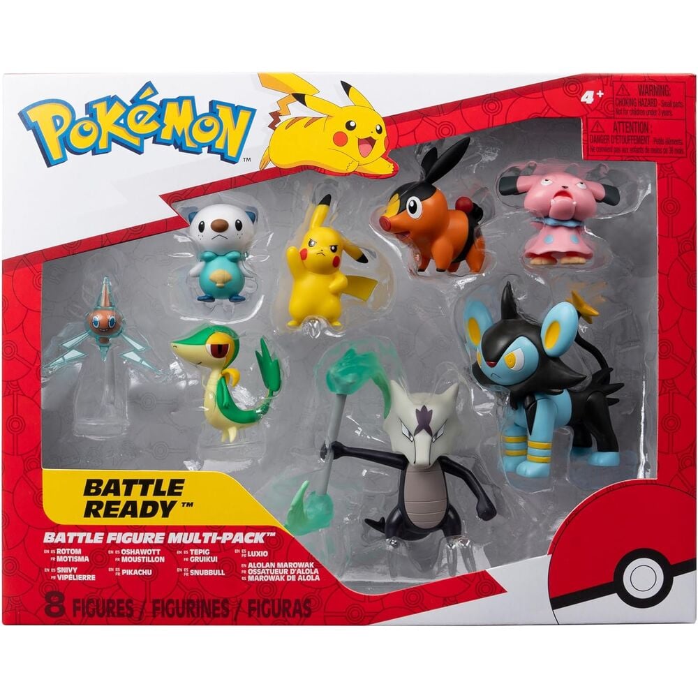 Blister 8 figuras Battle Ready Pokemon_0
