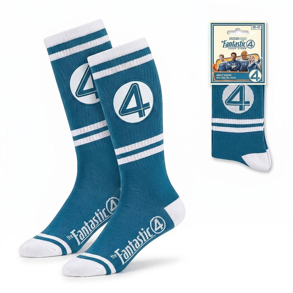 Calcetines Los 4 Fantasticos Marvel adulto_0