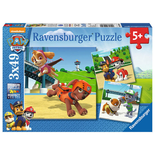 Puzzles Patrulla Canina Paw Patrol 3x49pz_0