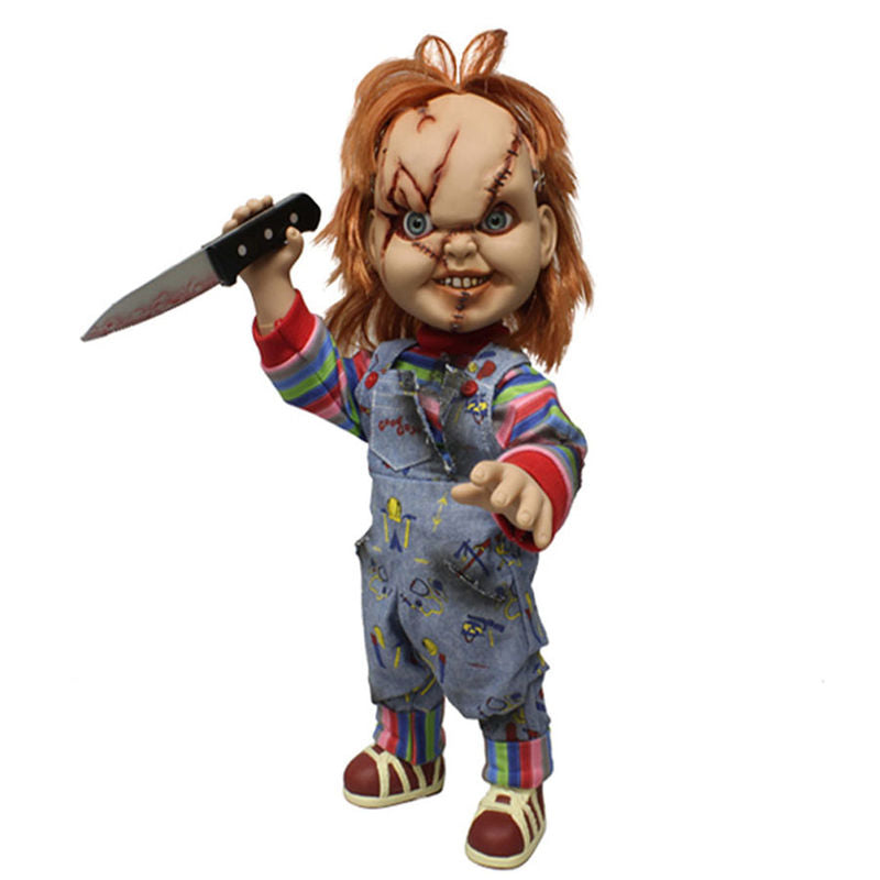 Figura Chucky El MuÃ±eco Diabolico parlante 38cm_0