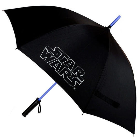 Paraguas manual Star Wars 53cm efecto espada laser_0