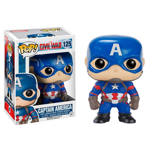 Figura POP Marvel Civil War Capitan America_0