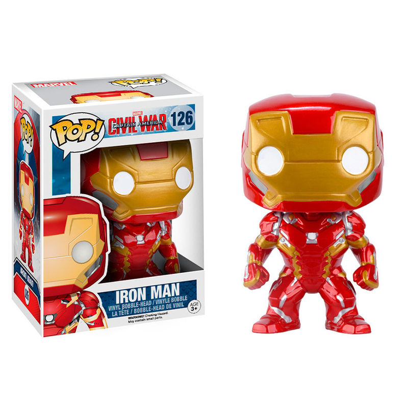 Figura POP Marvel Civil War Iron Man_0