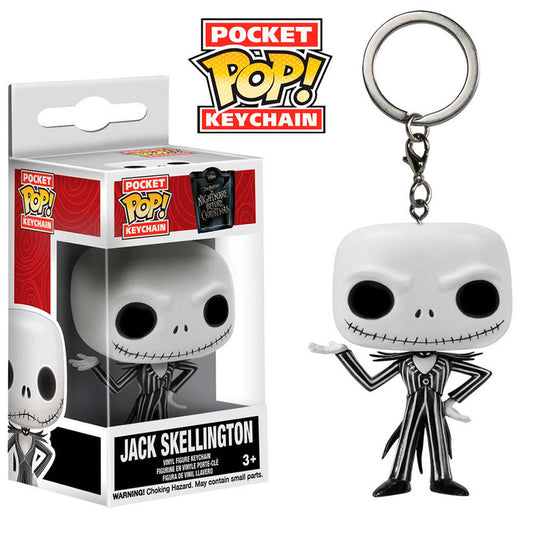 Llavero Pocket POP Jack Skellington Pesadilla antes de Navidad_0