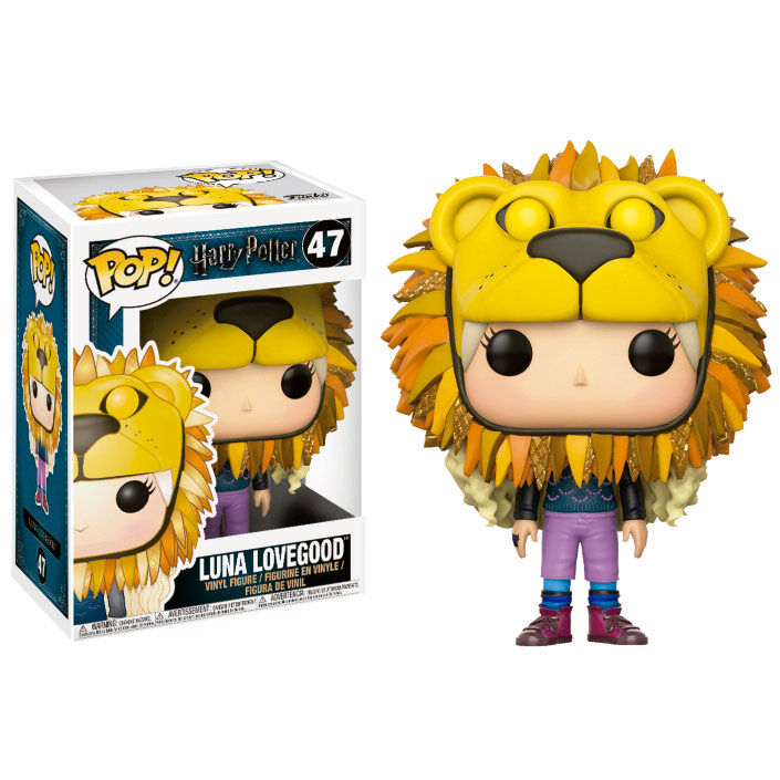 Figura POP Harry Potter Luna Lovegood with Lion Head_0