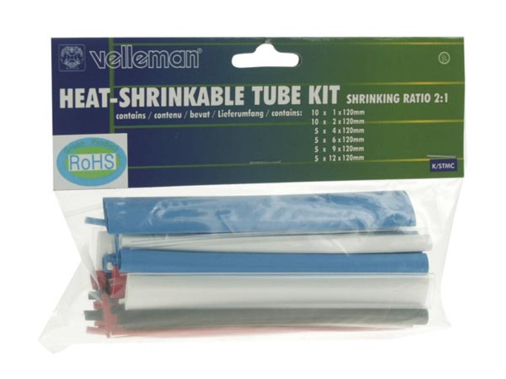 KIT DE TUBOS DESCARTÁVEIS PELO CALOR - 40 peças - MULTICOR_0
